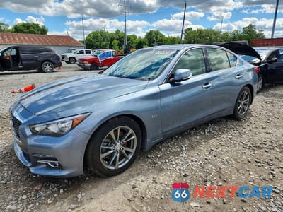 2017 INFINITI Q50 3.0T SIGNATURE EDITION JN1EV7AP9HM742643 - główne zdjęcie licytacji z USA - miniatura