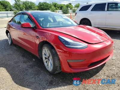 Czwarte zdjęcie samochodu z boku: 2023 TESLA MODEL 3 VIN:5YJ3E1EA3PF383806 - miniatura