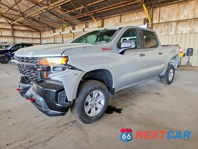 2019 CHEVROLET SILVERADO K1500 TRAIL BOSS CUSTOM 1GCPYCEF9KZ361070 - główne zdjęcie licytacji z USA - miniatura