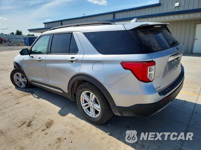 Drugie zdjęcie samochodu z przodu: 2020 FORD EXPLORER XLT VIN:1FMSK8DH8LGC87709 - miniatura