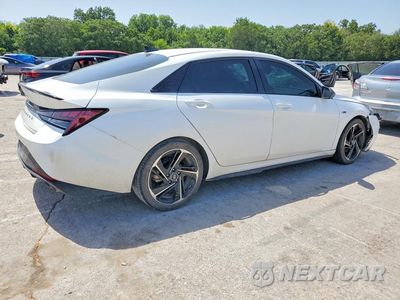 Trzecie zdjęcie samochodu z tyłu: 2021 HYUNDAI ELANTRA VIN:KMHLR4AF2MU172490 - miniatura