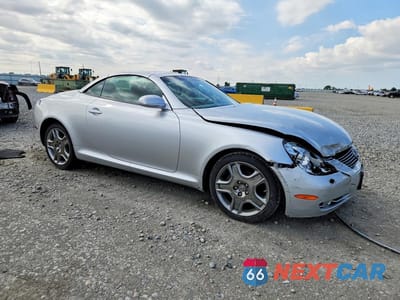Czwarte zdjęcie samochodu z boku: 2008 LEXUS SC 430 VIN:JTHFN45Y889017927 - miniatura