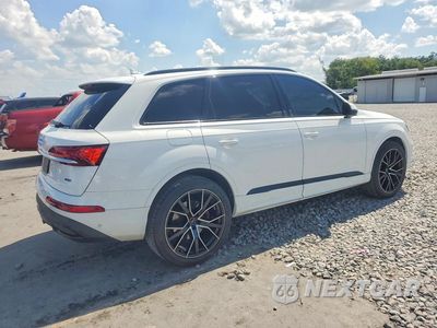 Trzecie zdjęcie samochodu z tyłu: 2021 AUDI Q7 PREMIUM PLUS VIN:WA1LXAF75MD017081 - miniatura