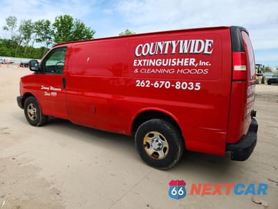Drugie zdjęcie samochodu z przodu: 2008 CHEVROLET EXPRESS G1 - DELIVERY VAN VIN:1GCFG154881101686 - miniatura