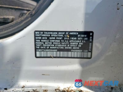 Zdjęcie 12 z 12 samochodu: 2017 VOLKSWAGEN PASSAT R-LINE VIN:1VWDT7A36HC004863 - miniatura