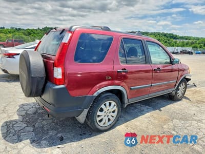 Trzecie zdjęcie samochodu z tyłu: 2006 HONDA CR-V EX VIN:JHLRD68866C027819 - miniatura