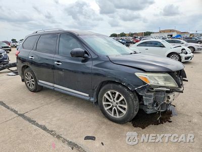 Czwarte zdjęcie samochodu z boku: 2015 NISSAN PATHFINDER SL VIN:5N1AR2MN6FC663698 - miniatura