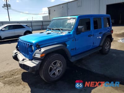 2022 JEEP WRANGLER UNLIMITED SPORT 1C4HJXDN2NW166765 - główne zdjęcie licytacji z USA - miniatura