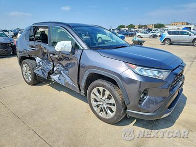 Czwarte zdjęcie samochodu z boku: 2021 TOYOTA RAV4 LIMITED VIN:JTMY1RFV4MJ023210 - miniatura