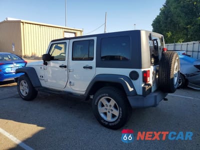 Drugie zdjęcie samochodu z przodu: 2008 JEEP WRANGLER UNLIMITED X VIN:1J4GA39118L543841 - miniatura