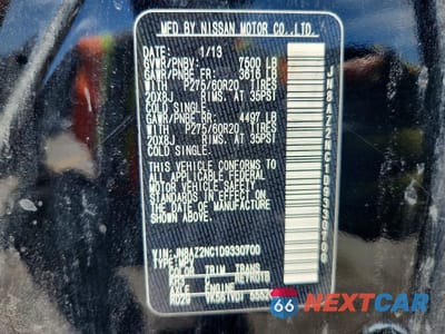 Zdjęcie 13 z 13 samochodu: 2013 INFINITI QX56 BASE VIN:JN8AZ2NC1D9330700 - miniatura