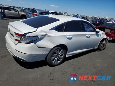 Trzecie zdjęcie samochodu z tyłu: 2020 HONDA ACCORD LX VIN:1HGCV1F12LA152060 - miniatura