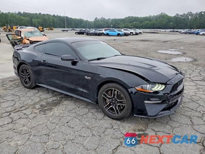 Czwarte zdjęcie samochodu z boku: 2018 FORD MUSTANG GT VIN:1FA6P8CF1J5145840 - miniatura