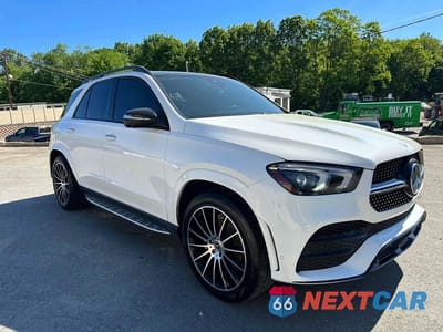 Czwarte zdjęcie samochodu z boku: 2022 MERCEDES-BENZ GLE 350 VIN:4JGFB4JB4NA676265 - miniatura