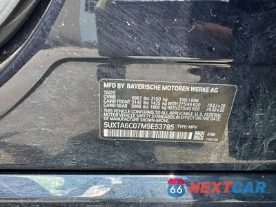 Zdjęcie 10 z 10 samochodu: 2021 BMW X5 XDRIVE45E VIN:5UXTA6C07M9E53785 - miniatura