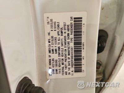 Zdjęcie 12 z 12 samochodu: 2014 HONDA ACCORD VIN:1HGCR2F8XEA253597 - miniatura