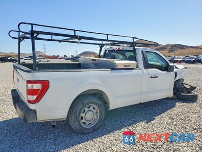 Trzecie zdjęcie samochodu z tyłu: 2022 FORD F150 VIN:1FTMF1CB8NKD24828 - miniatura