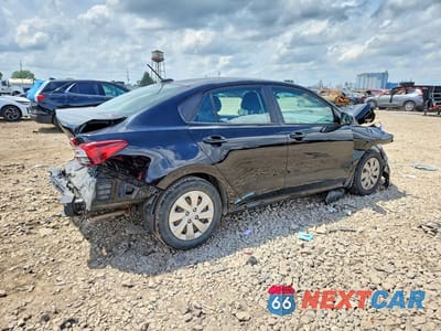 Trzecie zdjęcie samochodu z tyłu: 2020 KIA RIO LX VIN:3KPA24AD7LE339177 - miniatura