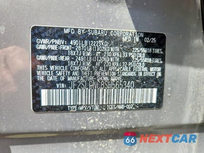 Zdjęcie 12 z 12 samochodu: 2025 SUBARU FORESTER LIMITED VIN:JF2SLDNC8SH565340 - miniatura