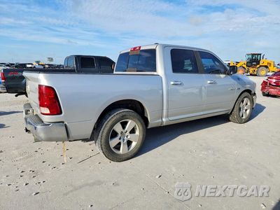 Trzecie zdjęcie samochodu z tyłu: 2012 DODGE RAM 1500 SLT VIN:1C6RD6LT8CS348973 - miniatura