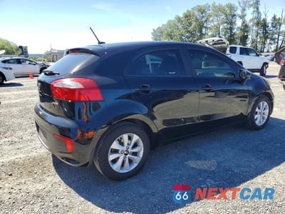Trzecie zdjęcie samochodu z tyłu: 2016 KIA RIO 5-DOOR EX VIN:KNADN5A39G6678307 - miniatura