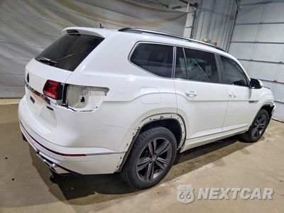 Trzecie zdjęcie samochodu z tyłu: 2021 VOLKSWAGEN ATLAS SE VIN:1V2RR2CAXMC580521 - miniatura