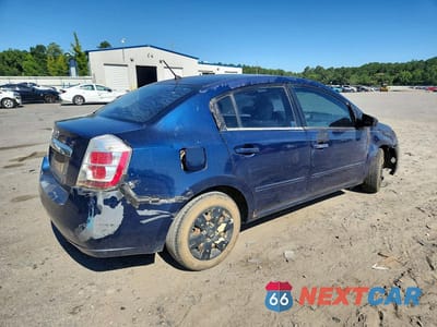 Trzecie zdjęcie samochodu z tyłu: 2010 NISSAN SENTRA 2.0 VIN:3N1AB6AP4AL719109 - miniatura