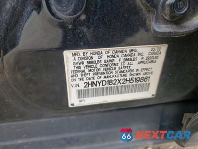 Zdjęcie 13 z 13 samochodu: 2002 ACURA MDX VIN:2HNYD182X2H519861 - miniatura