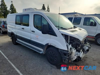 Czwarte zdjęcie samochodu z boku: 2023 FORD TRANSIT T-250 REFRIGERATED DELIVERY VAN VIN:1FTBR1Y81PKA77845 - miniatura