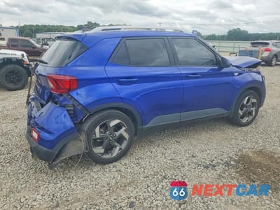 Trzecie zdjęcie samochodu z tyłu: 2022 HYUNDAI VENUE LIMITED VIN:KMHRC8A33NU186280 - miniatura