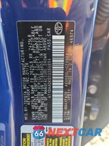 Zdjęcie 12 z 12 samochodu: 2026 TOYOTA CAMRY LE VIN:4T1DAACK0TU264894 - miniatura