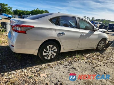 Trzecie zdjęcie samochodu z tyłu: 2013 NISSAN SENTRA S VIN:3N1AB7AP8DL769974 - miniatura