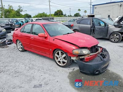 Czwarte zdjęcie samochodu z boku: 2006 NISSAN SENTRA SE-R SPEC V VIN:3N1AB51D56L546384 - miniatura