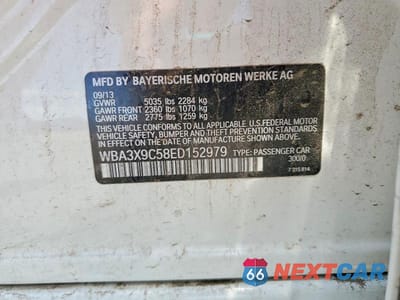 Zdjęcie 12 z 12 samochodu: 2014 BMW 335 XIGT VIN:WBA3X9C58ED152979 - miniatura