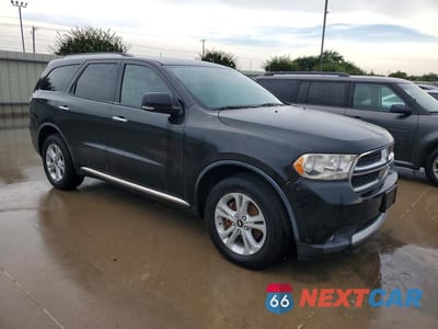 Czwarte zdjęcie samochodu z boku: 2013 DODGE DURANGO CREW VIN:1C4RDHDG2DC664273 - miniatura