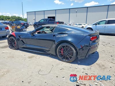 Drugie zdjęcie samochodu z przodu: 2018 CHEVROLET CORVETTE GRAND SPORT 2LT VIN:1G1YY2D76J5105461 - miniatura