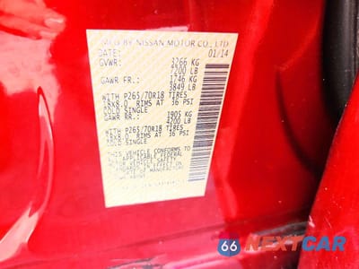 Zdjęcie 12 z 12 samochodu: 2014 NISSAN TITAN SV VIN:1N6BA0EC1EN509921 - miniatura