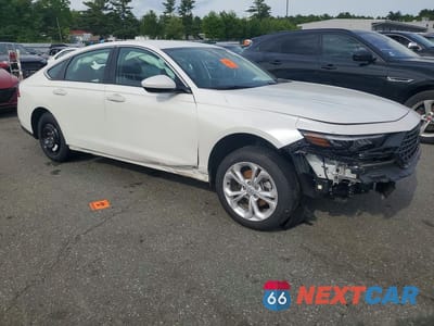 Czwarte zdjęcie samochodu z boku: 2025 HONDA ACCORD LX VIN:1HGCY1F27SA017574 - miniatura