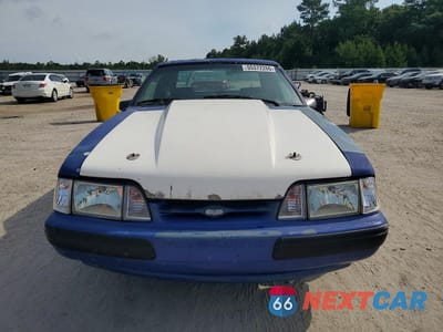 Piąte zdjęcie samochodu w środku: 1989 FORD MUSTANG LX VIN:1FABP41E9KF187153 - miniatura