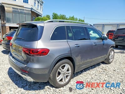 Trzecie zdjęcie samochodu z tyłu: 2021 MERCEDES-BENZ GLB 250 4MATIC VIN:W1N4M4HB6MW122750 - miniatura