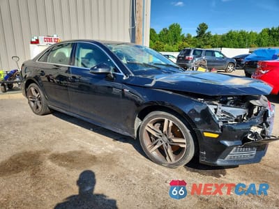 Czwarte zdjęcie samochodu z boku: 2017 AUDI A4 PREMIUM PLUS VIN:WAUENAF41HN023841 - miniatura