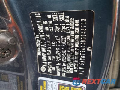 Zdjęcie 12 z 12 samochodu: 2011 KIA SORENTO VIN:5XYKT3A1XBG148713 - miniatura