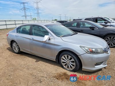 Czwarte zdjęcie samochodu z boku: 2013 HONDA ACCORD EX VIN:1HGCR2F72DA158781 - miniatura