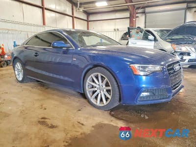 Czwarte zdjęcie samochodu z boku: 2015 AUDI A5 PREMIUM PLUS VIN:WAUMFAFR2FA030435 - miniatura