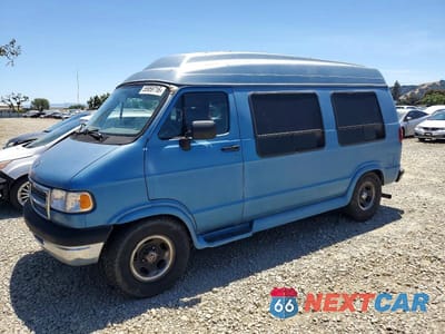 Drugie zdjęcie samochodu z przodu: 1997 DODGE RAM VAN B2500 VIN:2B6HB21Y4VK517177 - miniatura