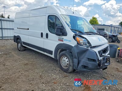 Czwarte zdjęcie samochodu z boku: 2021 RAM PROMASTER 2500 DELIVERY VAN VIN:3C6LRVDG8ME570291 - miniatura