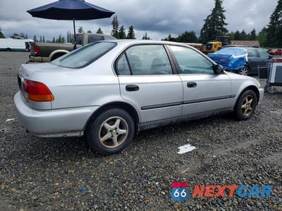 Trzecie zdjęcie samochodu z tyłu: 1998 HONDA CIVIC LX VIN:2HGEJ6673WH537980 - miniatura