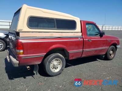 Trzecie zdjęcie samochodu z tyłu: 1997 FORD RANGER VIN:1FTCR10UXVUD26111 - miniatura