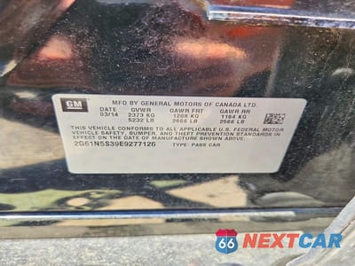 Zdjęcie 13 z 13 samochodu: 2014 CADILLAC XTS LUXURY COLLECTION VIN:2G61N5S39E9277126 - miniatura