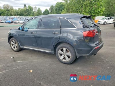 Drugie zdjęcie samochodu z przodu: 2010 ACURA MDX TECHNOLOGY VIN:2HNYD2H46AH513562 - miniatura